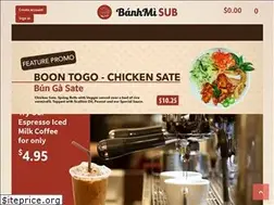 Sites similar to banhmisub.com