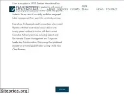 Sites similar to banisterinternational.com