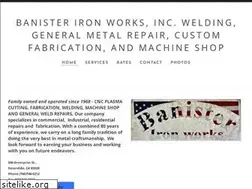 Sites similar to banisterironworks.net