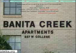 Sites similar to banitacreek.com