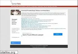 Sites similar to banjotabs.org