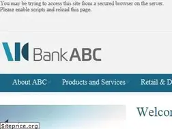 Sites similar to bank-abc.com