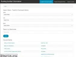 Sites similar to bank-routingnumbers.com