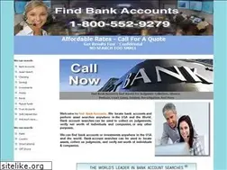 Sites similar to bankaccountlocator.com