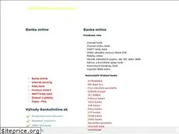 Sites similar to bankaonline.sk