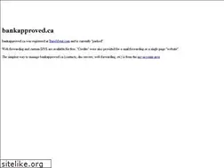 Sites similar to bankapproved.ca