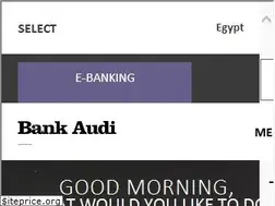 Sites similar to bankaudi.com.eg