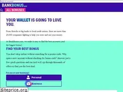 Sites similar to bankbonus.com