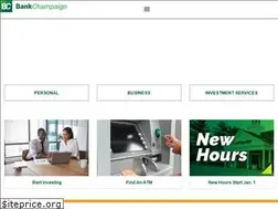 Sites similar to bankchampaign.com