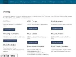 Sites similar to bankcodes.io