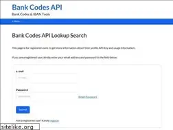 Sites similar to bankcodesapi.com