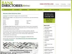 Sites similar to bankdirectoriesonline.com