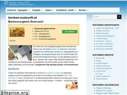 Sites similar to banken-auskunft.at