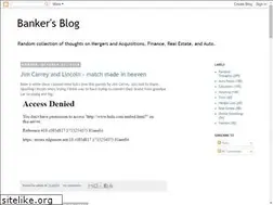 Sites similar to bankersblog.org
