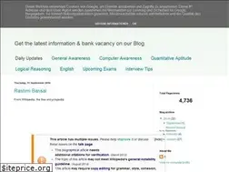 Sites similar to bankexamguides.blogspot.com
