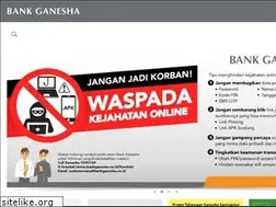 Sites similar to bankganesha.co.id