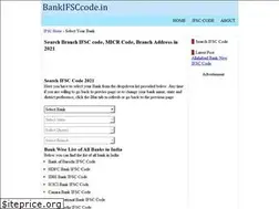 Sites similar to bankifsccode.in