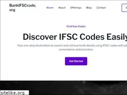 Sites similar to bankifsccode.org