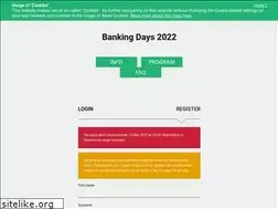 Sites similar to banking-days.de