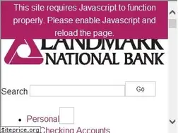 Sites similar to banklandmark.com