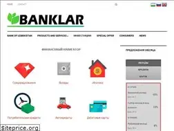Sites similar to banklar.uz