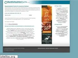 Sites similar to bankleitzahlensuche.com