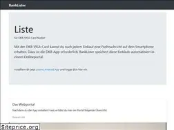 Sites similar to banklister.merq.org