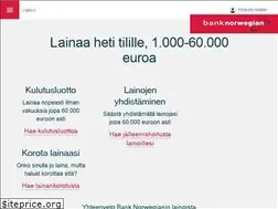 Sites similar to banknorwegian.fi