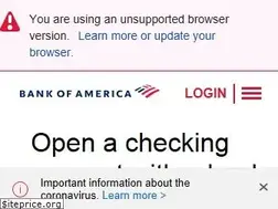 Sites similar to bankofamerica.co.uk