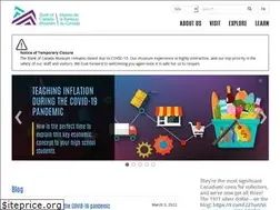 Sites similar to bankofcanadamuseum.ca