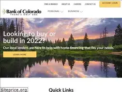 Sites similar to bankofcolorado.com
