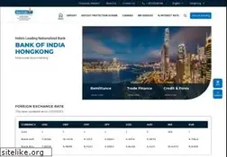 Sites similar to bankofindia.com.hk