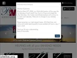 Sites similar to bankofmonticello.com