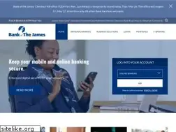 Sites similar to bankofthejames.bank