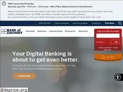 Sites similar to bankofzachary.com