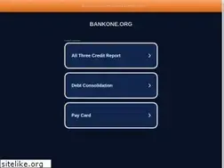 Sites similar to bankone.org