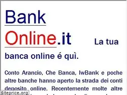 Sites similar to bankonline.it
