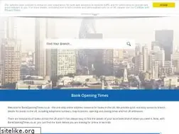 Sites similar to bankopeningtimes.co.uk