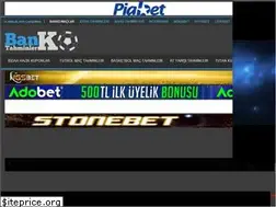 Sites similar to bankotahminler.org