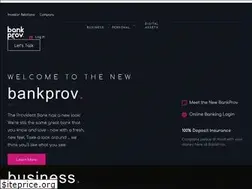 Sites similar to bankprov.com