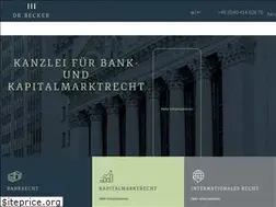 Sites similar to bankrecht-dr-becker.de