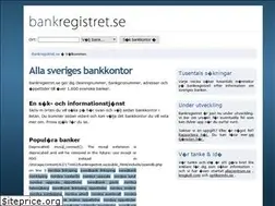Sites similar to bankregistret.se