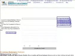 Sites similar to bankruptcy-az.com