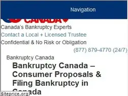 Sites similar to bankruptcycanada.com