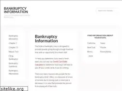 Sites similar to bankruptcyinformation.com