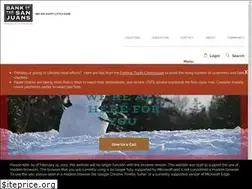 Sites similar to banksanjuans.com