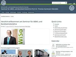 Sites similar to bankseminar.uni-koeln.de