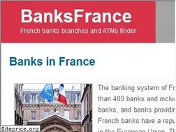 Sites similar to banksfrance.com