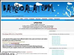 Sites similar to banksoalanspm.blogspot.com
