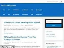 Sites similar to banksphilippines.com